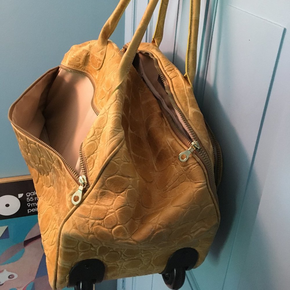 Terrida Yellow travel bag luggage carryon Tangaro - Picture 6 of 15